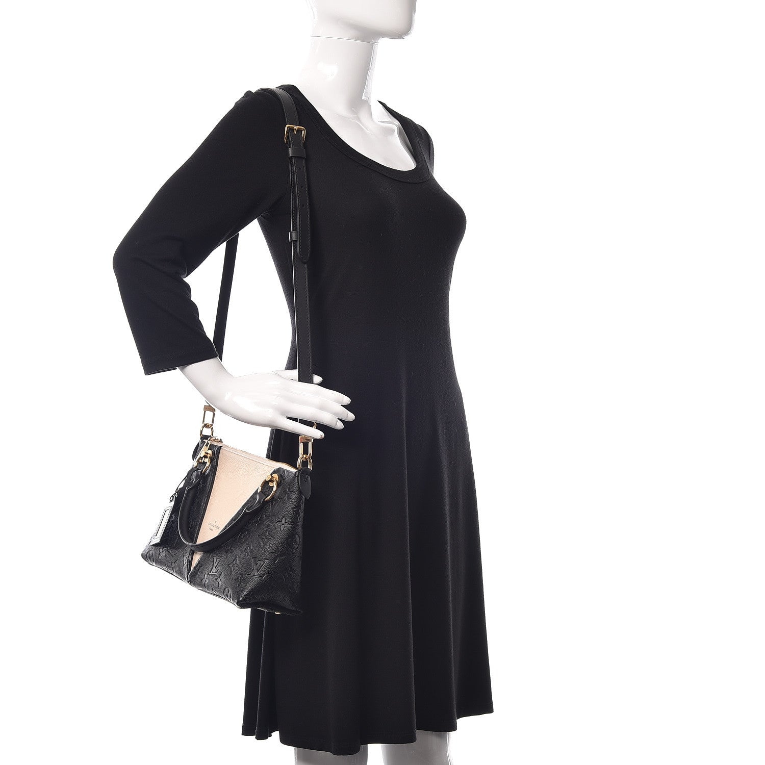 Louis Vuitton Empreinte V Tote BB Black 2 of 9