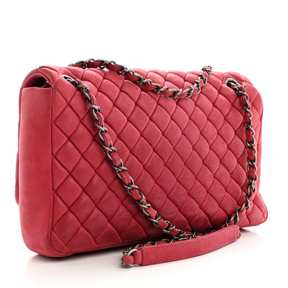 Chanel Iridescent Calfskin Large New Bubble Flap Fuchsia 3 of 11