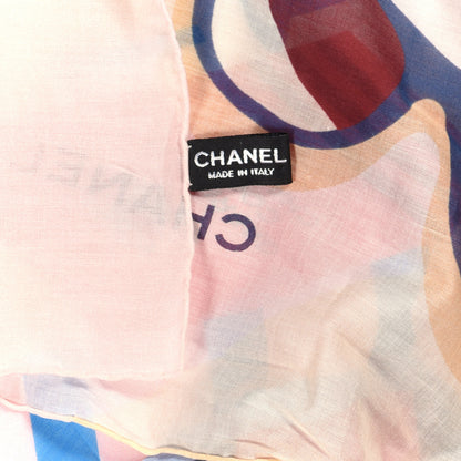 Chanel Cotton CC Logo Scarf Multicolor 4 of 5