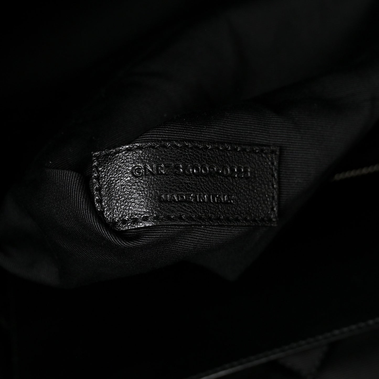 Calfskin Quilted ES Giant Travel Bag Black