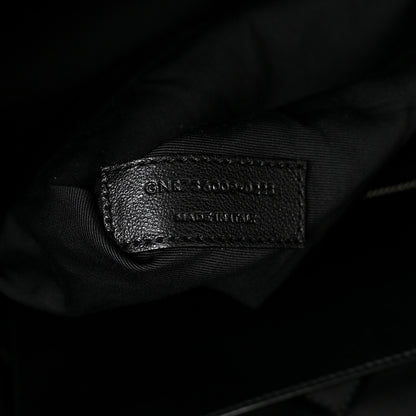Saint Laurent Calfskin Quilted ES Giant Travel Bag Black 6 of 9