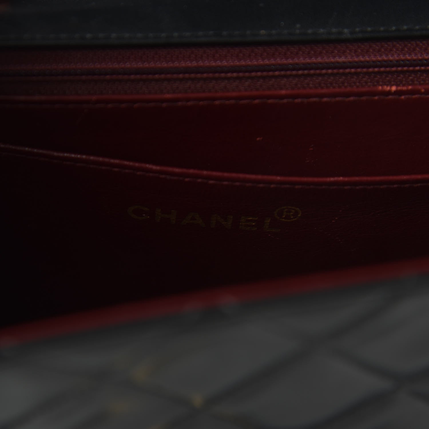 Chanel Lambskin Quilted XL Jumbo Single Flap Black 8 of 13