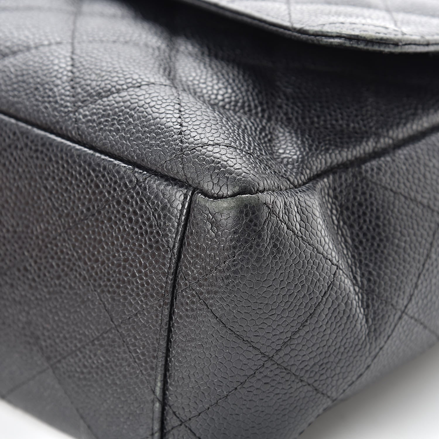 Chanel Caviar Quilted Maxi Double Flap Black 10 of 23