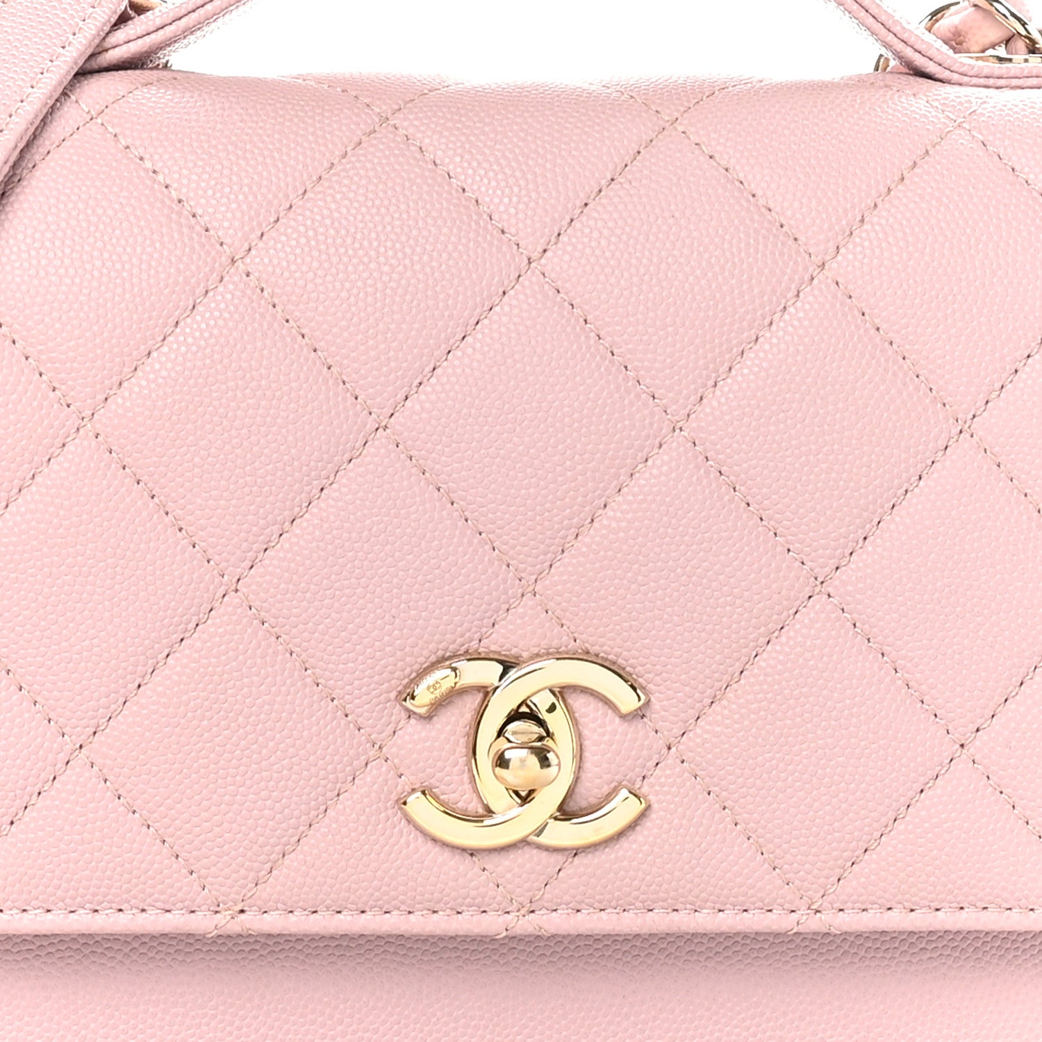 Chanel Caviar Quilted Medium Business Affinity Flap Light Pink 9 of 13