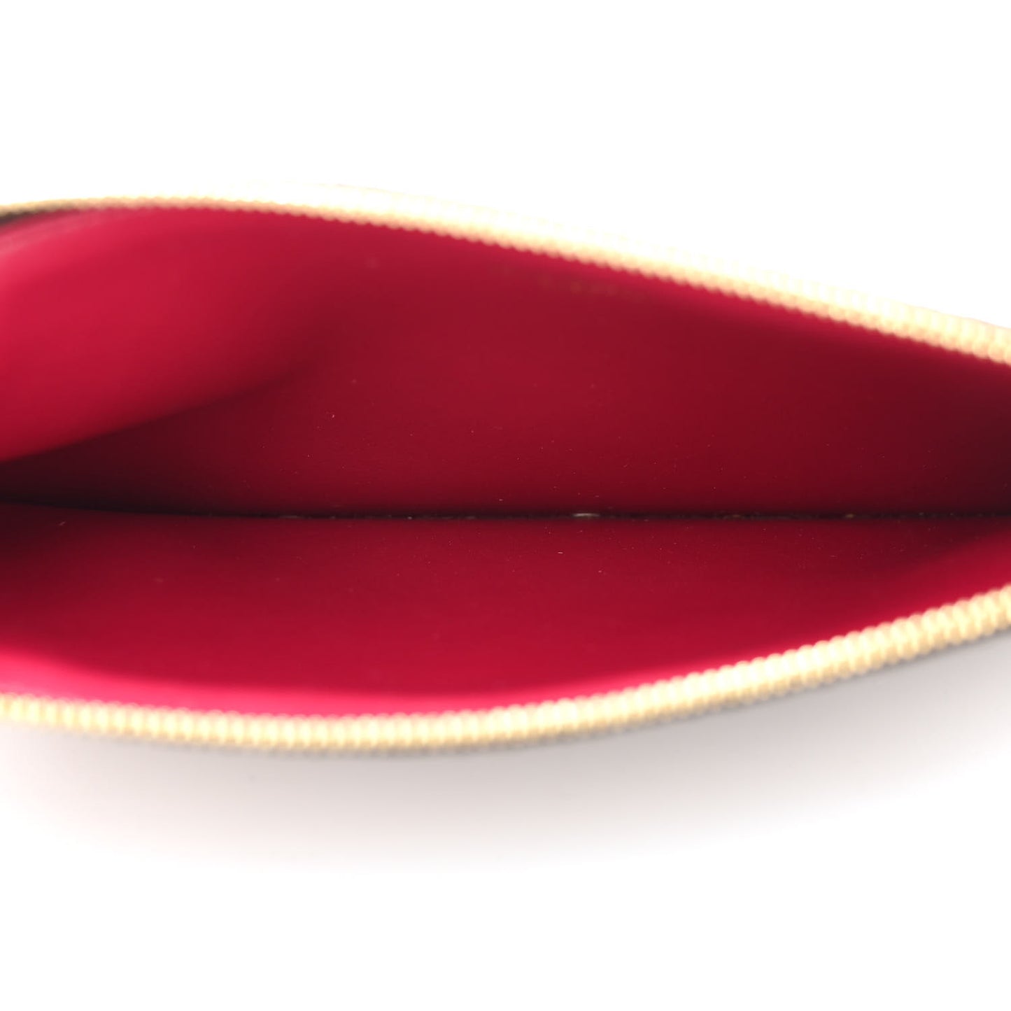 Monogram Pochette Felicie Chain Wallet Fuchsia