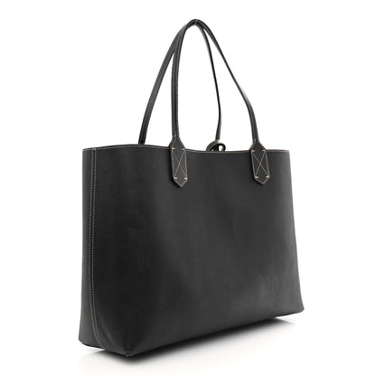 Gucci Calfskin GG Supreme Monogram Medium Reversible Tote Black 12 of 17