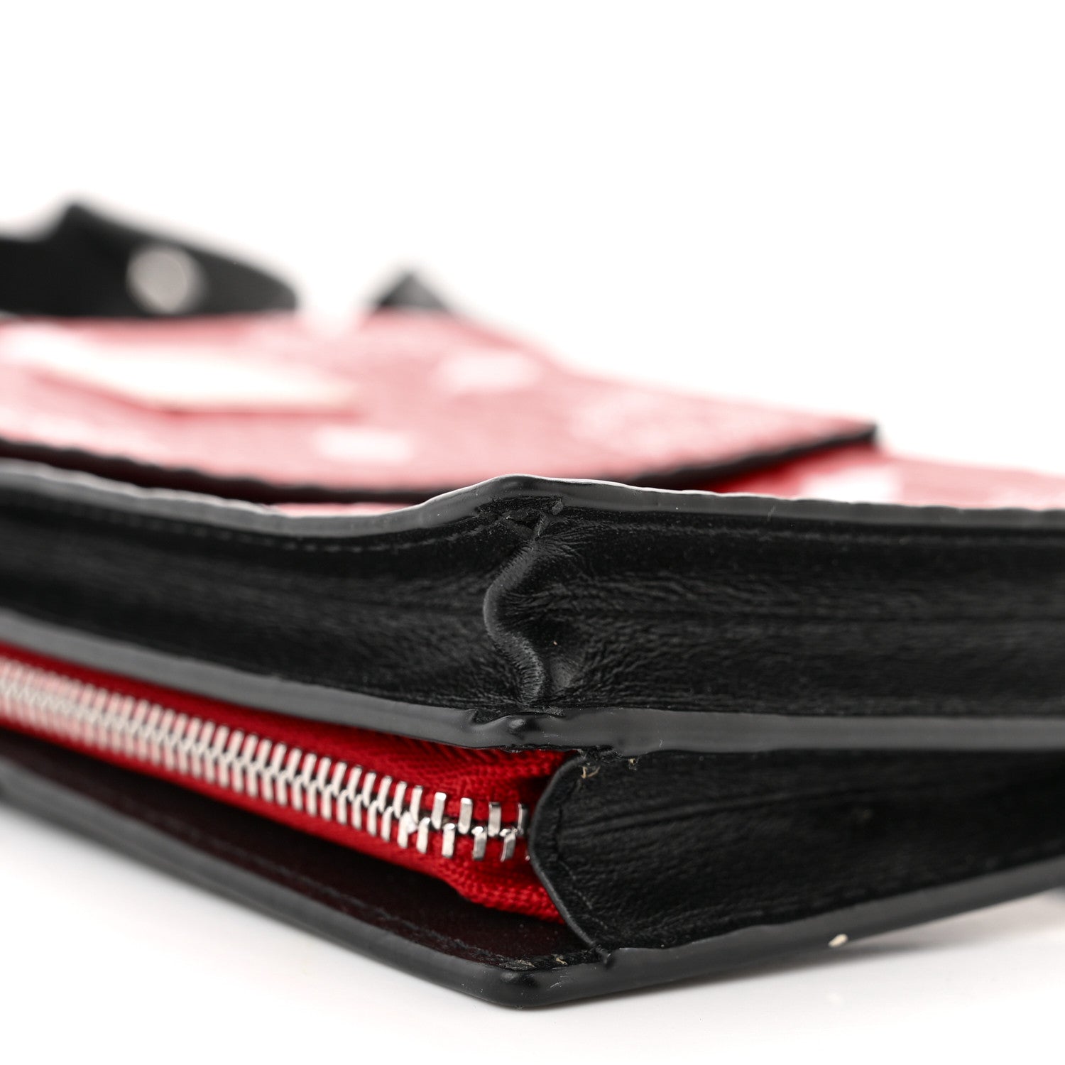 MCM Visetos Crossbody Phone Case Red 9 of 10