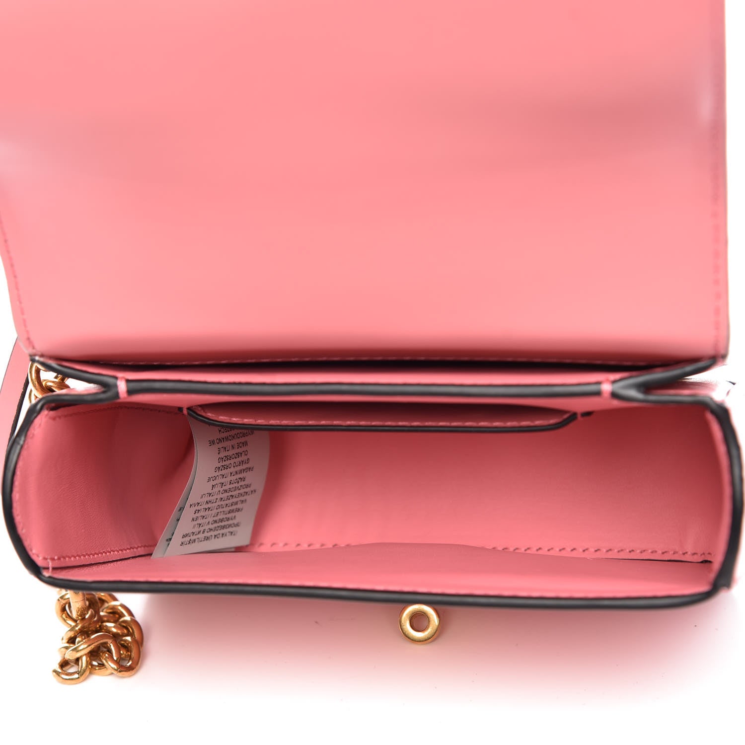 Versace Calfskin Embellished Icon Small Crossbody Bag Pink 7 of 10
