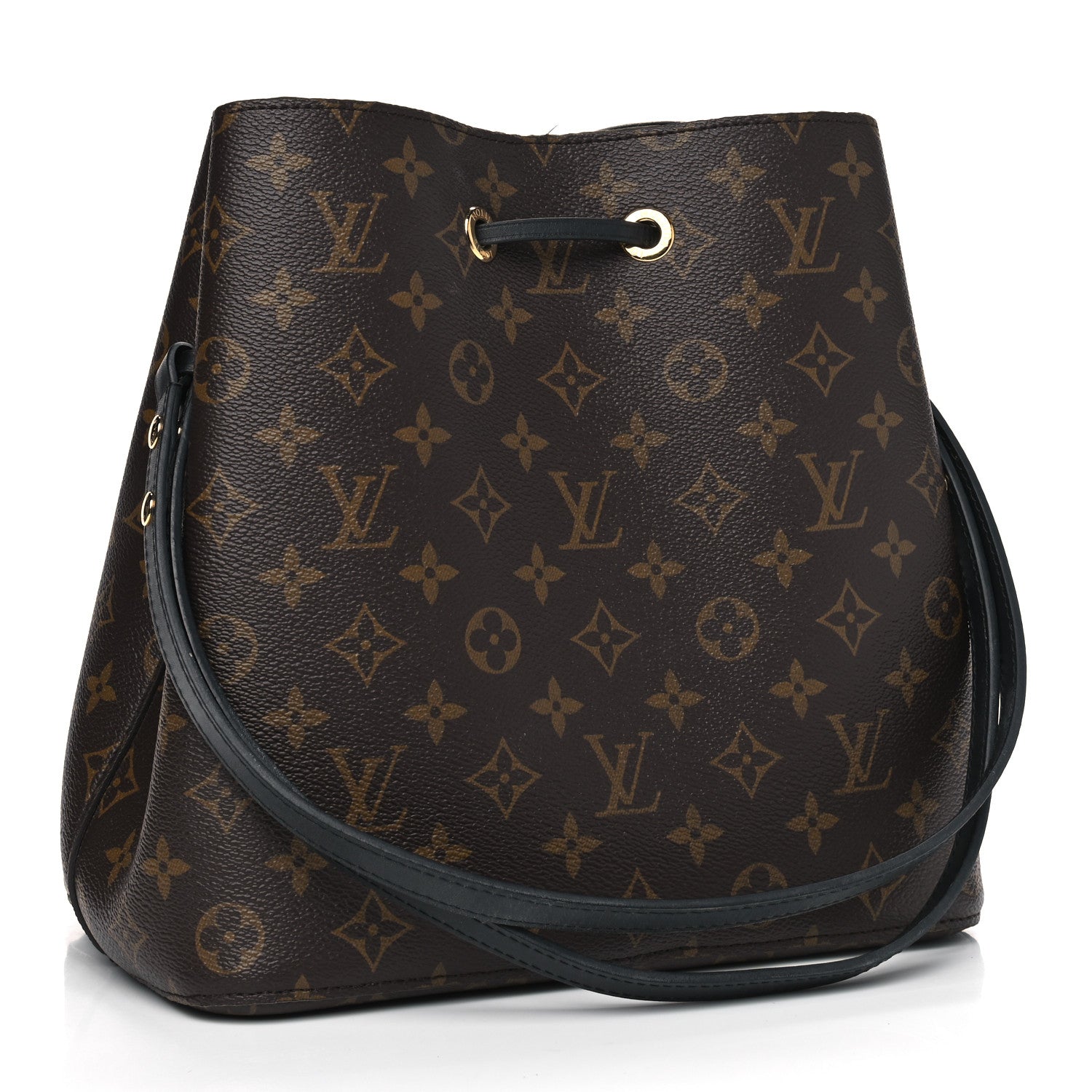 Louis Vuitton Monogram Neonoe MM Black 2 of 10