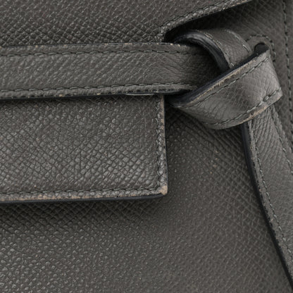 Celine Grained Calfskin Micro Belt Bag Grey 13 of 19
