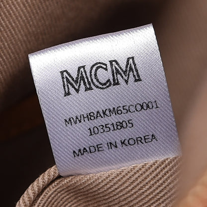 MCM Visetos Large Klara Hobo Cognac 9 of 9