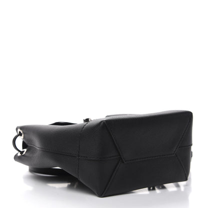 Louis Vuitton Calfskin Lockme Mini Backpack Black 3 of 8