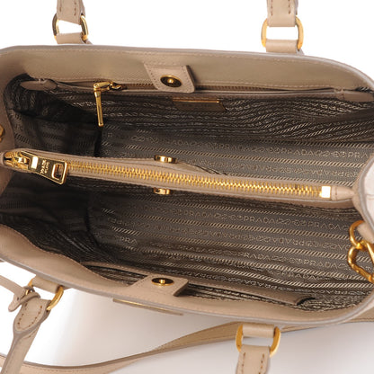 Prada Saffiano Lux Medium Tote Sabbia 6 of 9