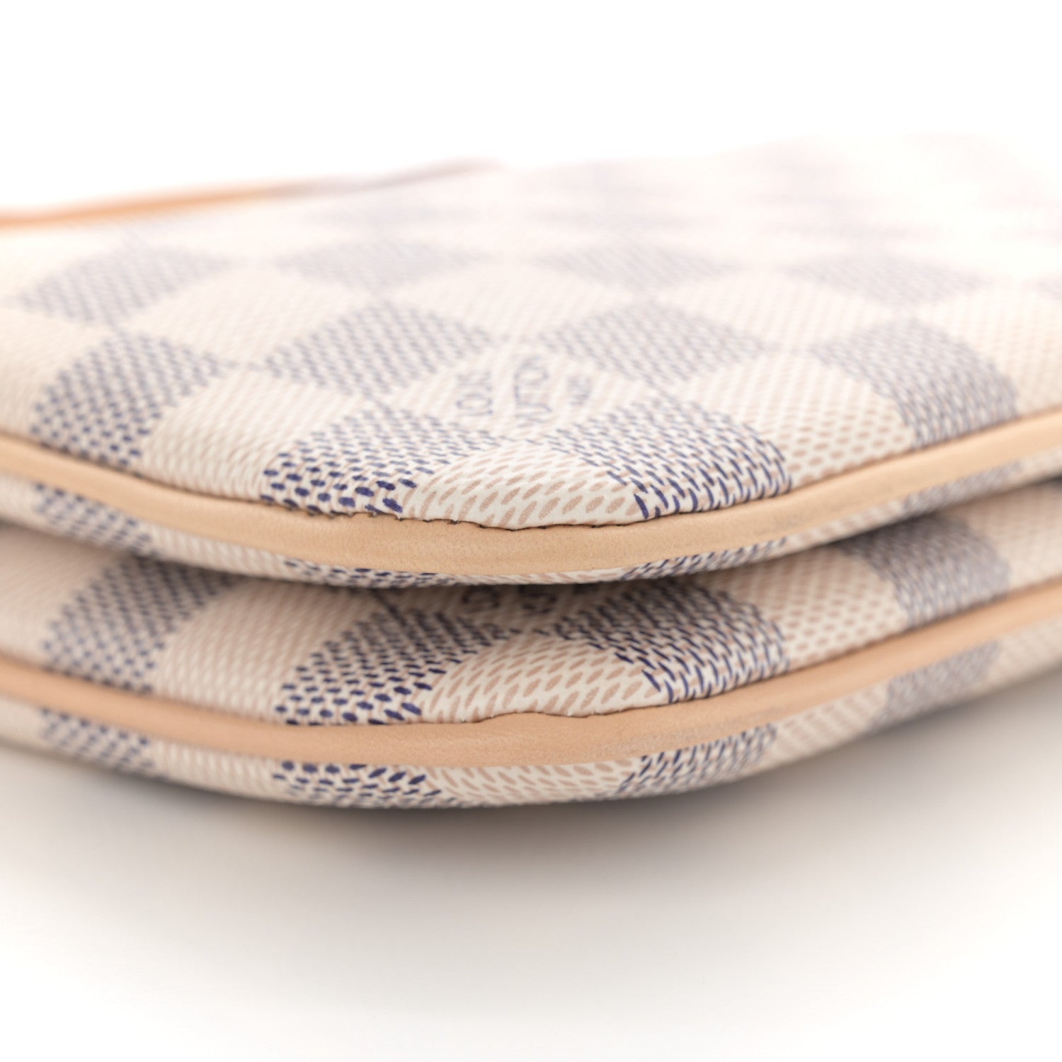 Louis Vuitton Damier Azur Double Zip Pochette 8 of 11