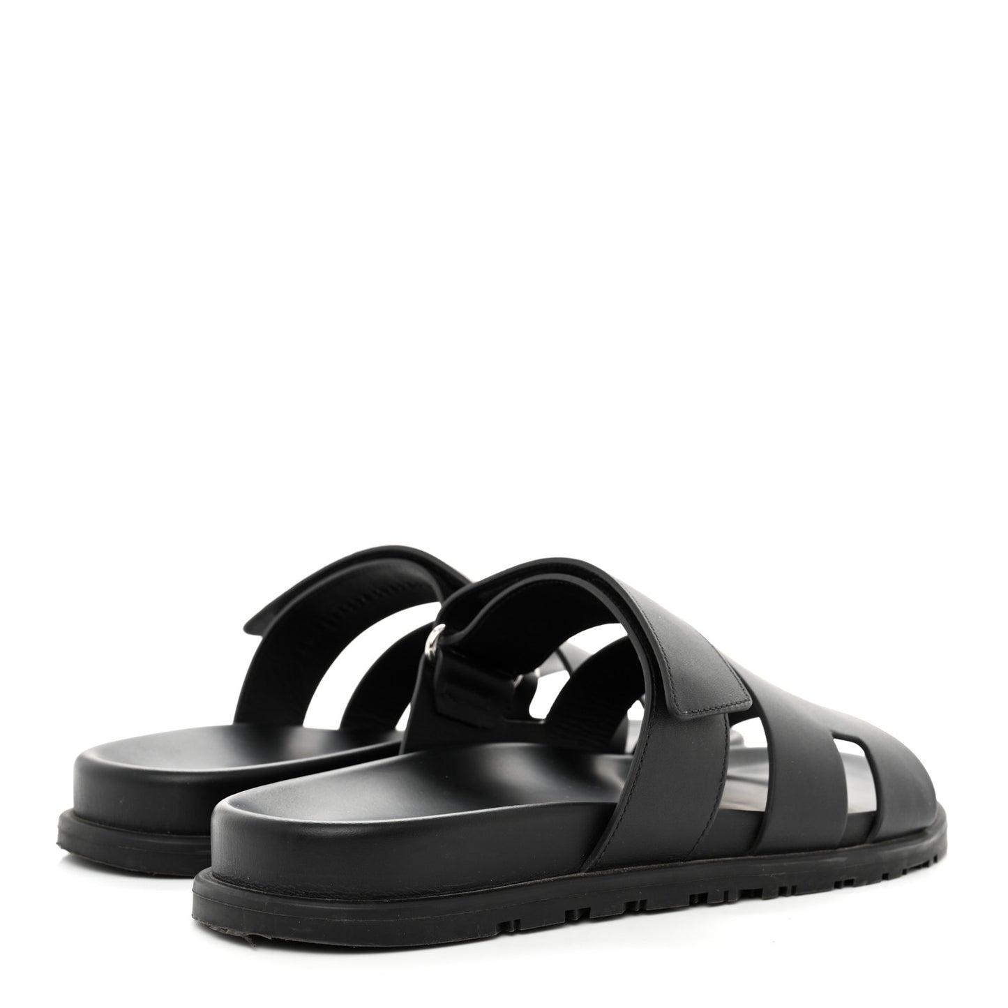 Calfskin Mens Chypre Sandals 42 Black