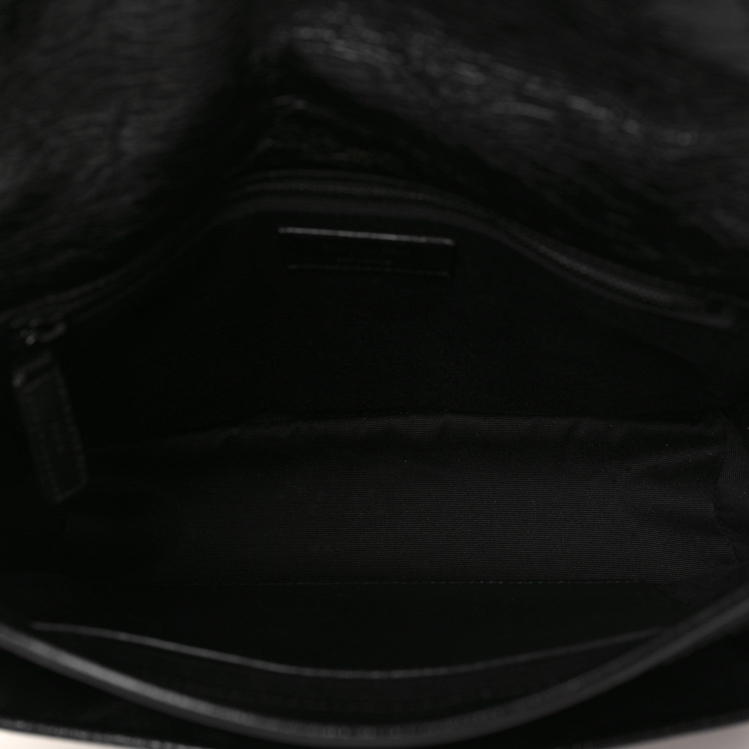 Saint Laurent Crinkled Calfskin Matelasse Monogram Medium Niki Chain Satchel Black 5 of 9