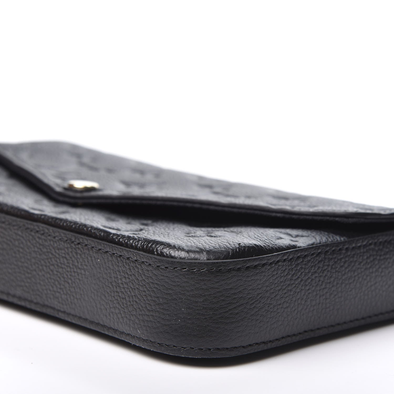 Louis Vuitton Empreinte Pochette Felicie Chain Wallet Black 6 of 12