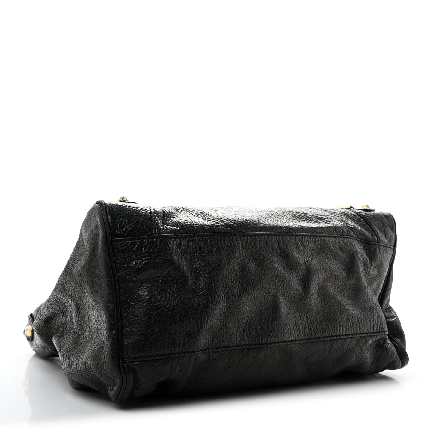 Agneau Giant 12 Gold Hardware Velo Black