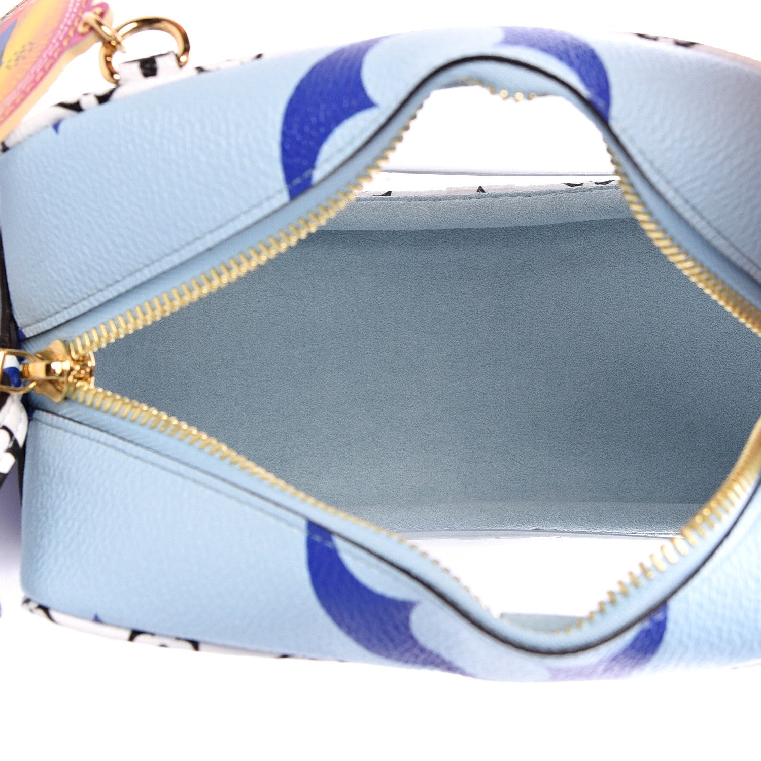 Louis Vuitton Monogram Giant Portofino Beach Pouch Blue 4 of 10