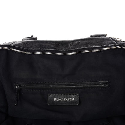 Saint Laurent Chevre Large Rock Stud Easy Y Black 8 of 19