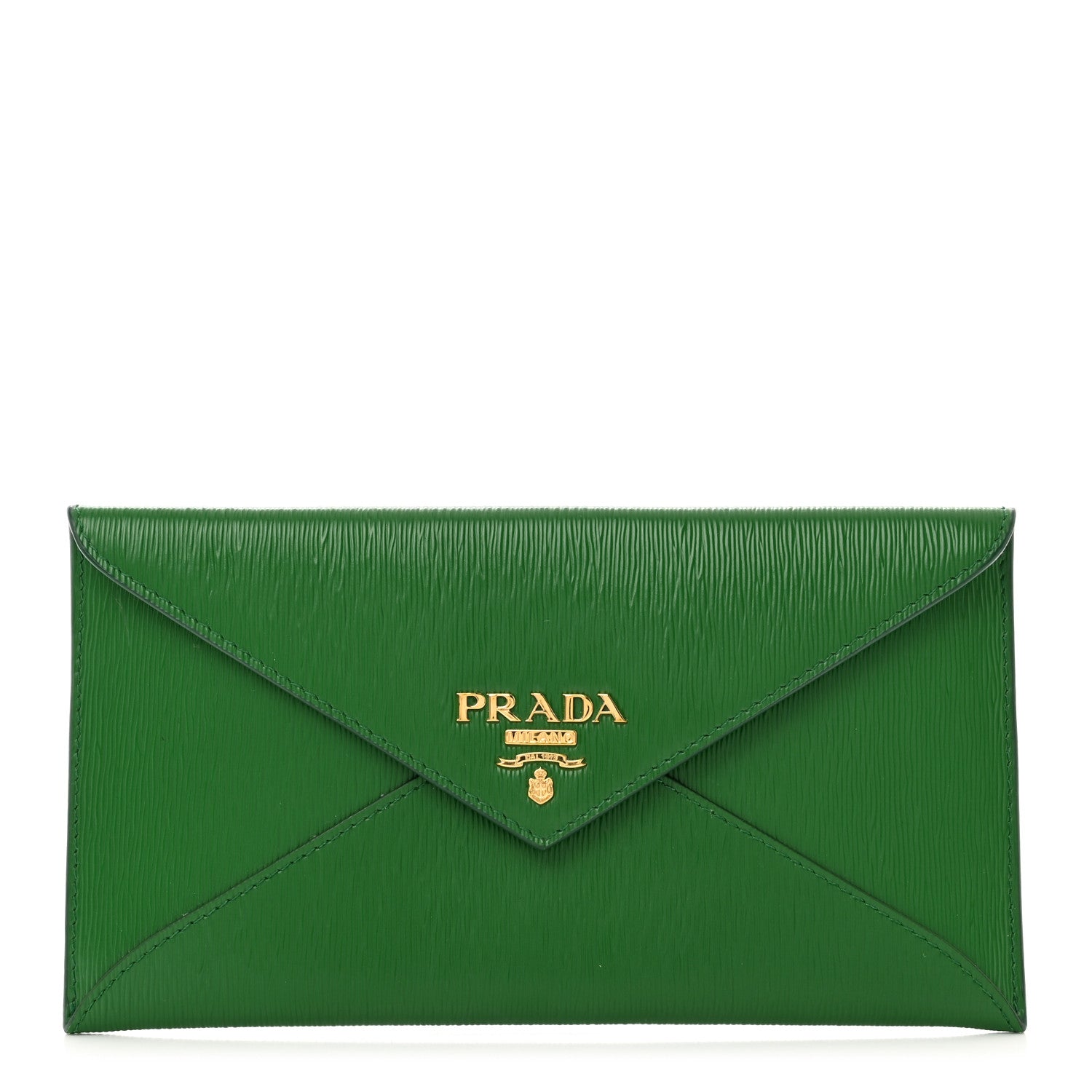 Prada Vitello Move Envelope Wallet Larice 1 of 7