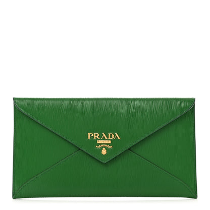 Prada Vitello Move Envelope Wallet Larice 1 of 7