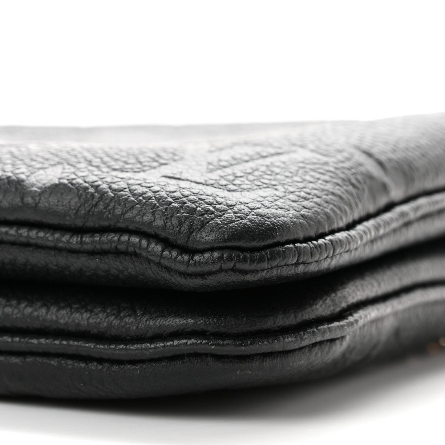 Empreinte Double Zip Pochette Black