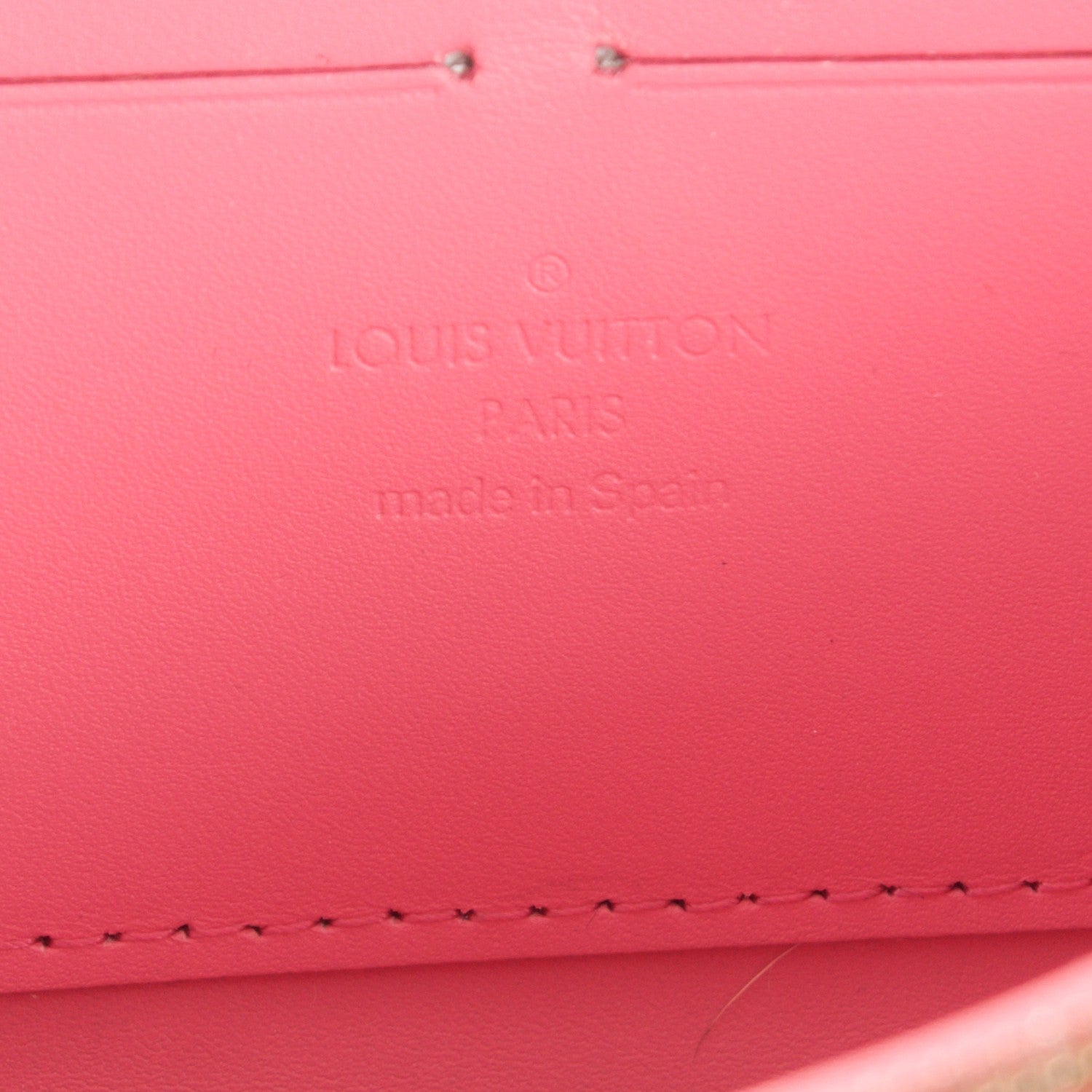 Louis Vuitton Vernis Zippy Wallet Framboise 6 of 7