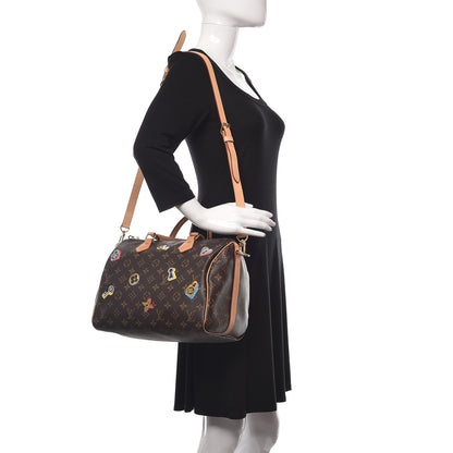 Louis Vuitton Monogram Love Lock Speedy Bandouliere 30 2 of 8