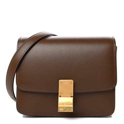Celine Smooth Calfskin Small Classic Box Flap Bag Camel 1 of 11