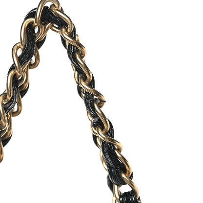 Chanel Vinyl XXL Rock and Chain Bowler Black 10 of 10