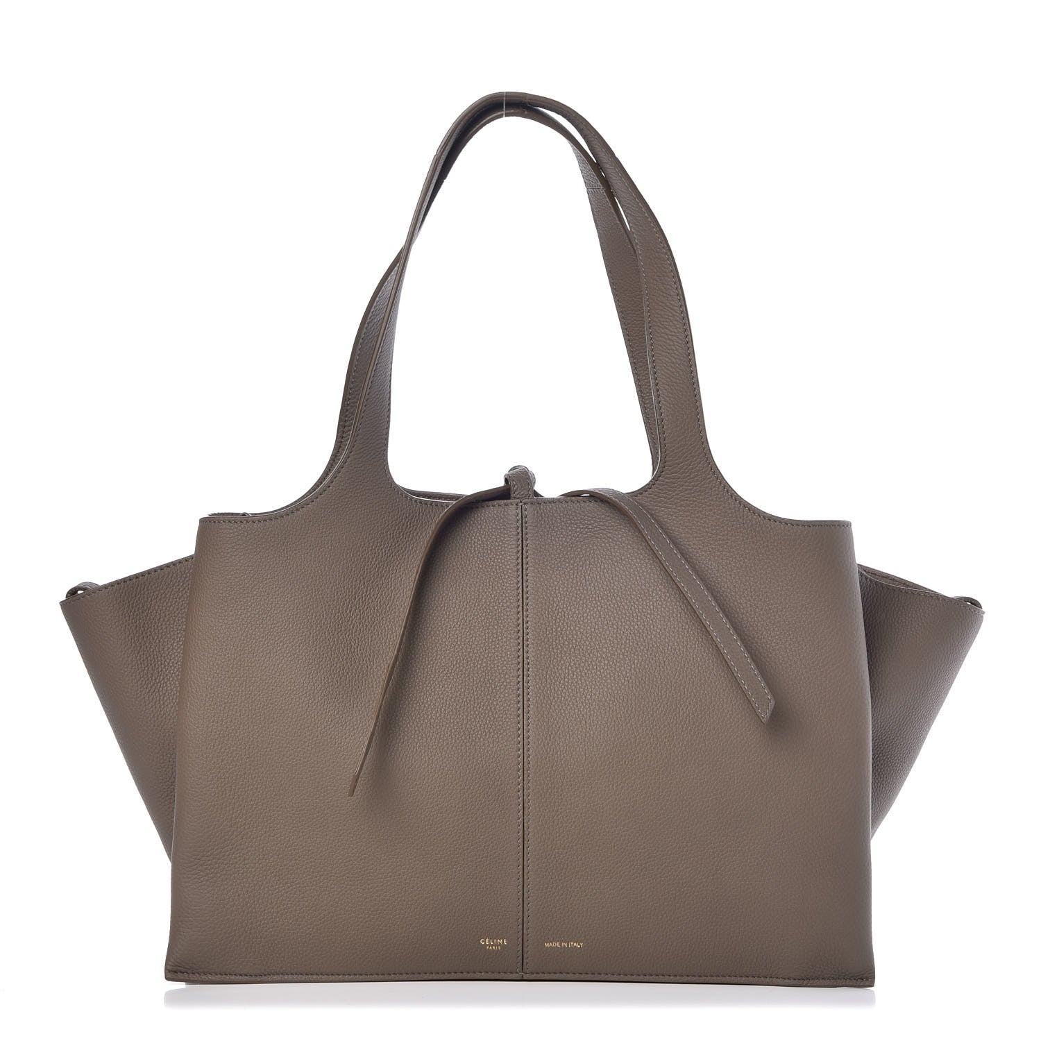 Celine Baby Grained Calfskin Medium Tri-Fold Bag 1 of 7