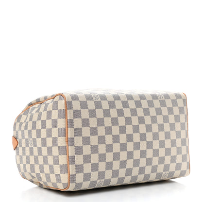 Louis Vuitton Damier Azur Speedy 30 4 of 9