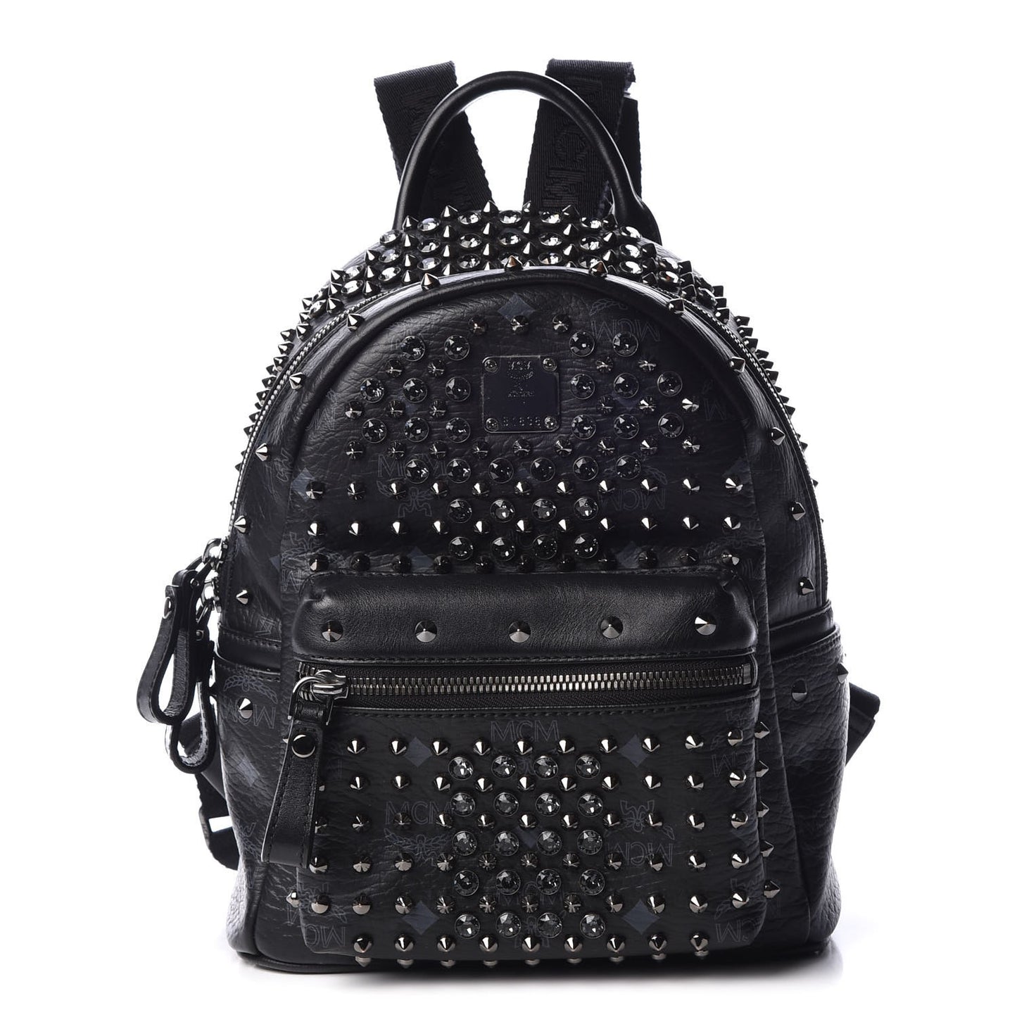 Visetos Swarovski Mini Stark Diamond Backpack Black