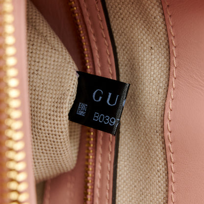 Gucci Calfskin GG Matelasse Mini Top Handle Bag Perfect Pink 9 of 13