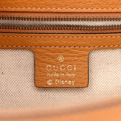 Gucci X DISNEY Mini Vintage GG Supreme Monogram Mickey Mouse Small Flap Messenger Bag Beige Vintage Sun Oil 6 of 10
