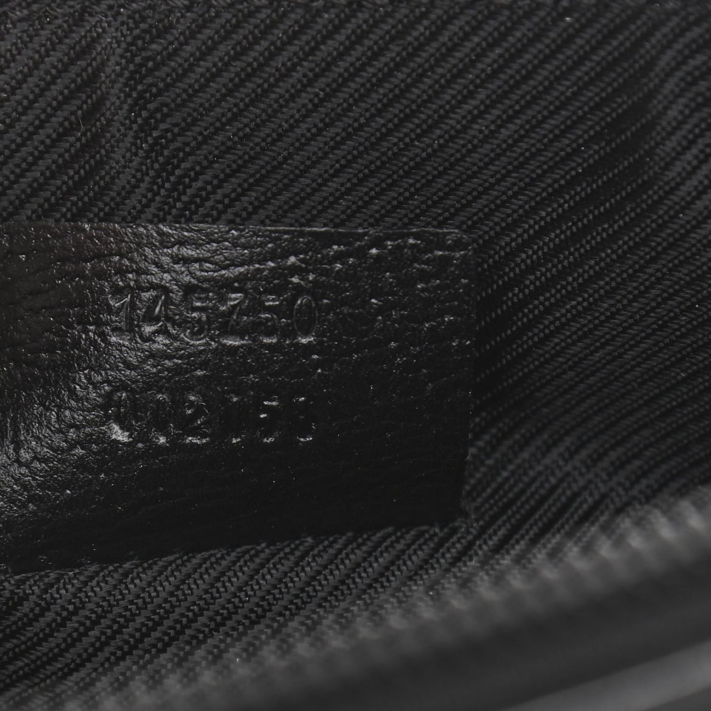 Monogram D Ring Cosmetic Case Black