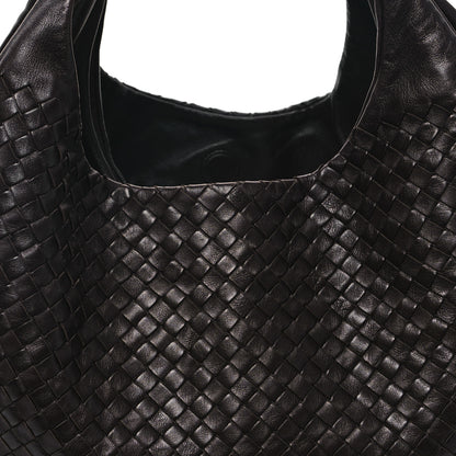 Bottega Veneta Nappa Intrecciato Large Campana Hobo Ebano 8 of 13