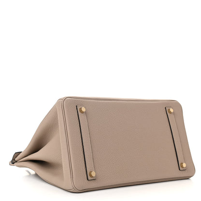 Hermes Togo Birkin 35 Gris Tourterelle 4 of 10
