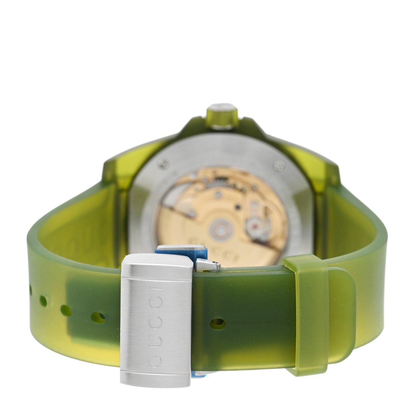 Stainless Steel Rubber 40mm Dive Quartz Watch Green