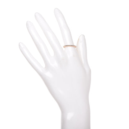 Van Cleef & Arpels 18K Rose Gold Small Perlee Ring 53 6.25 2 of 5