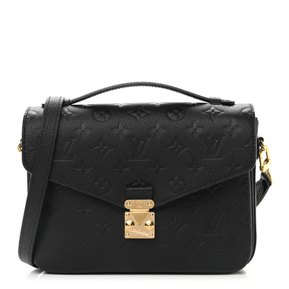 Louis Vuitton Empreinte Pochette Metis Black 1 of 9