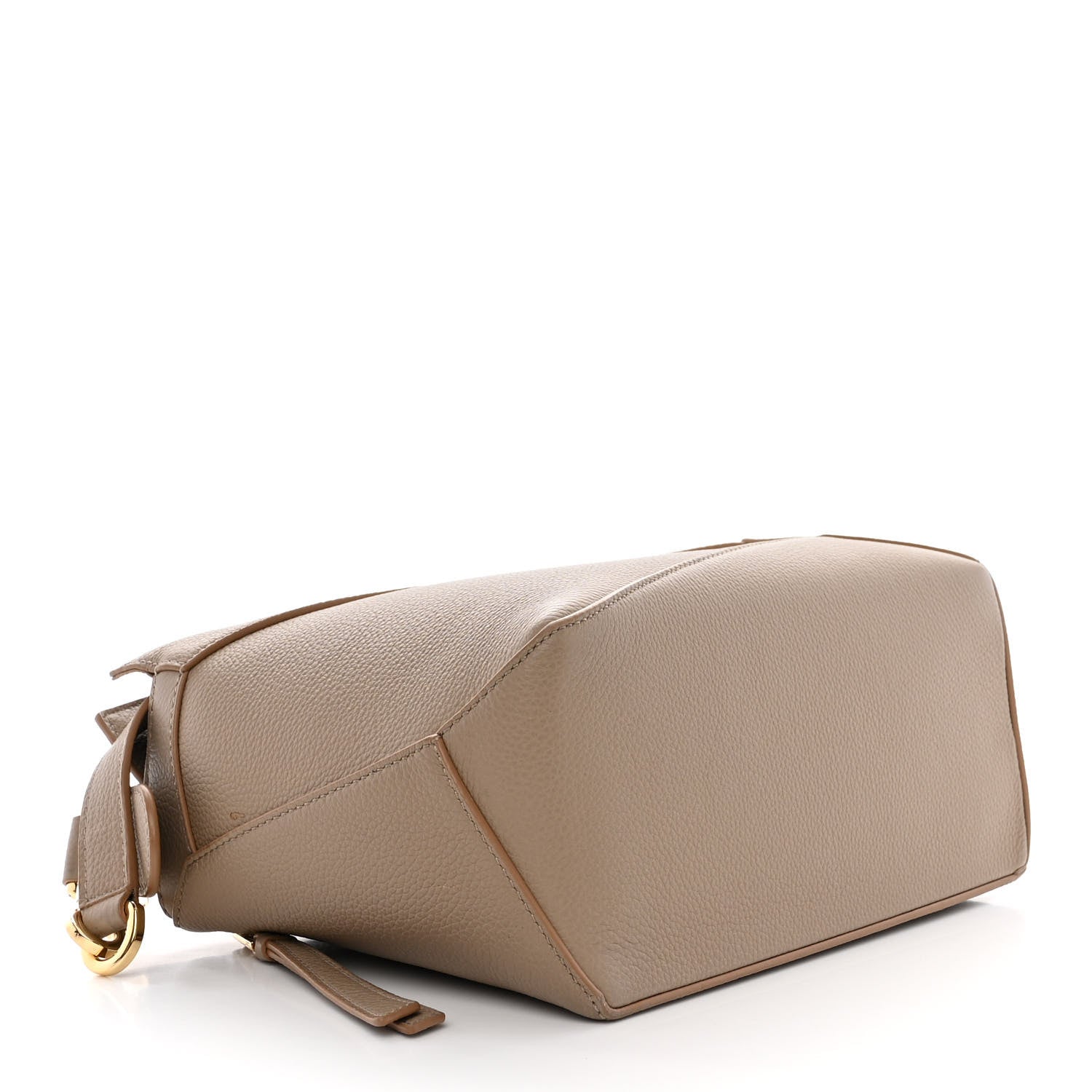 Loewe Grained Calfskin Small Puzzle Edge Bag Sand 4 of 10