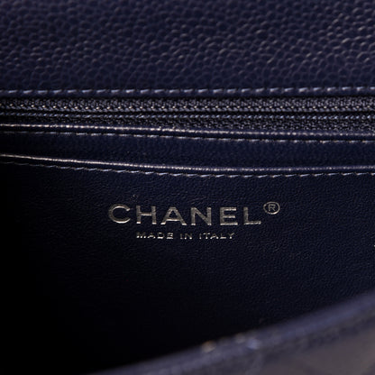 Chanel Caviar Quilted Mini Rectangular Flap Navy 5 of 11