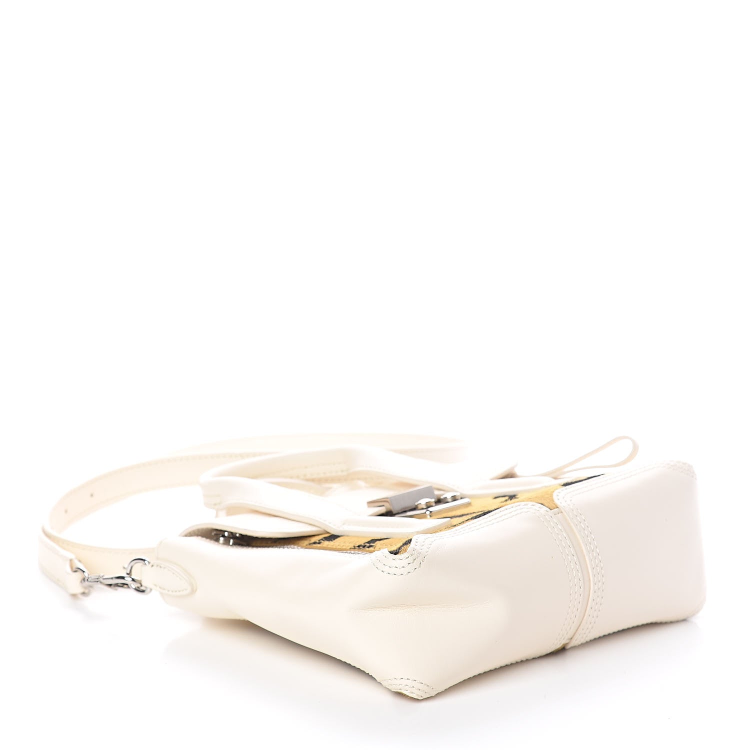 3.1 Phillip Lim 3.1 Calf Hair Tiger Print Mini Pashli Satchel White 4 of 8