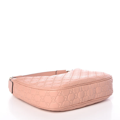 Gucci Guccissima Small Hobo Soft Pink 4 of 9