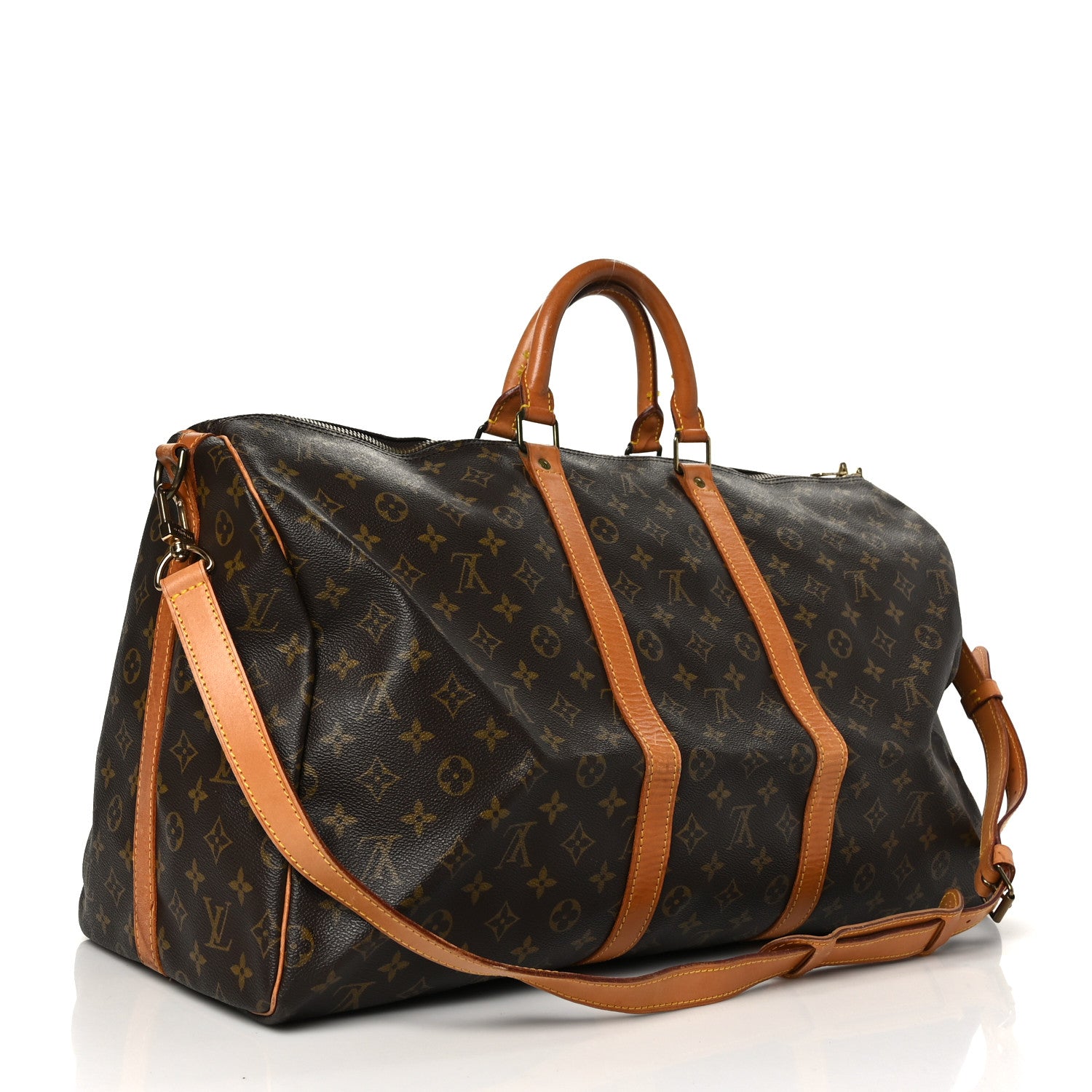 Louis Vuitton Monogram Keepall Bandouliere 55 3 of 12