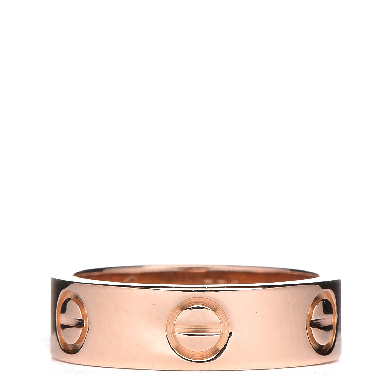 Cartier 18K Pink Gold 5.5mm LOVE Ring 50 5.25 1 of 4