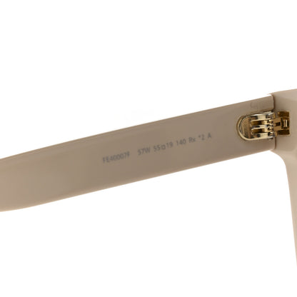Fendi Acetate Square Sunglasses FE40007F Beige 6 of 7