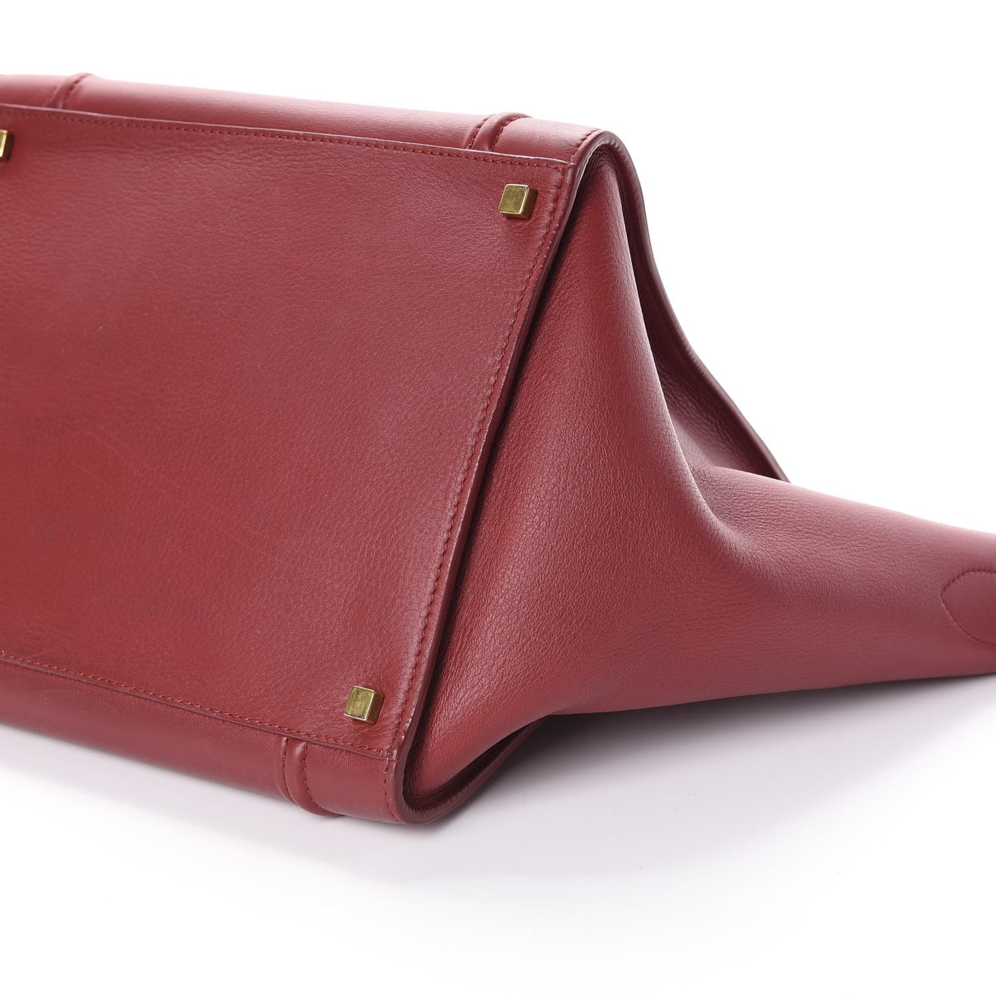 Supple Calfskin Medium Phantom Luggage Red